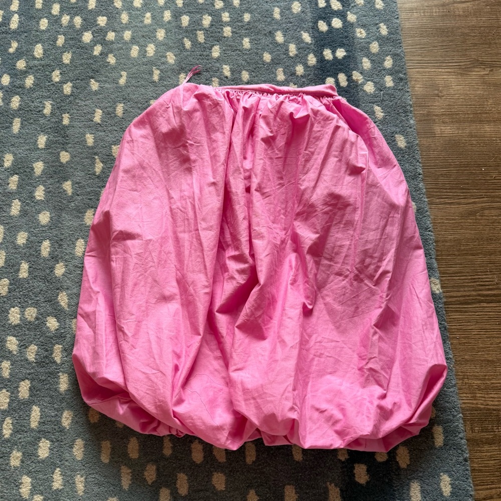 Zara bubble dress in Vibrant Pink